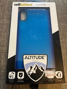 Cellhelmet Altitude Series Blue iPhone XS Max Case